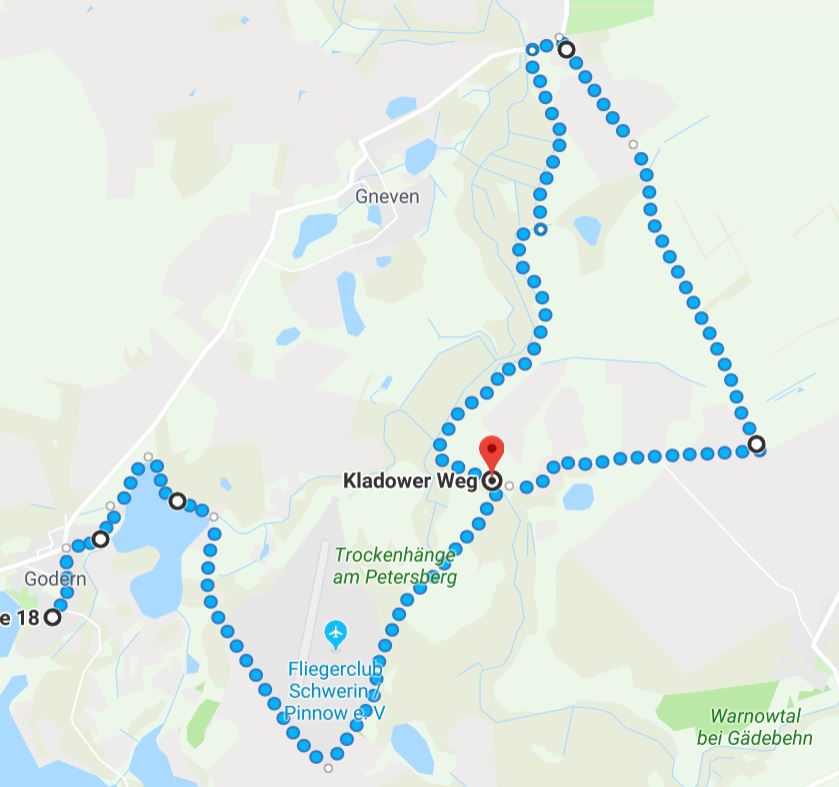 Radstrecke Osterduathlon 2019